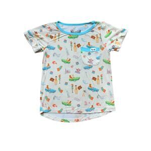 Free Birdees Bamboo Route 66 Road Trip Pocket Tee